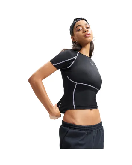 T-shirt Femme HEATGEAR ELITE SS Noir