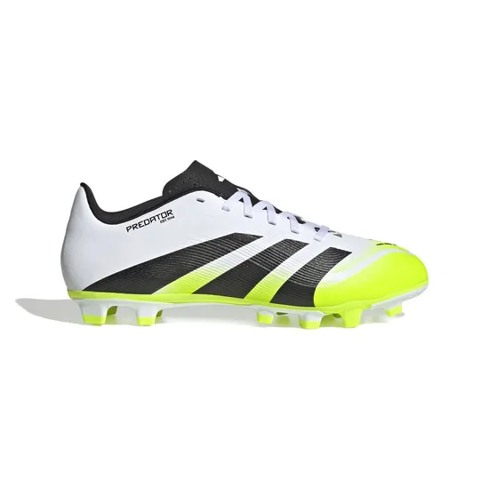 Crampons de football Unisexe PREDATOR CLUB FG/MG Blanc