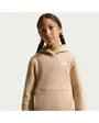 Sweat à capuche Garçon K NSW CLUB FLC HDY LBR Beige