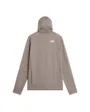 Sweat zip à capuche Homme M REAXION 2.0 HOODED FZ JCKT Beige