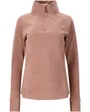 Polaire col zip Femme KAJSA W HALF ZIP MIDLAYER Rose