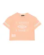 T-shirt Enfant JOY NET CROP T Rose