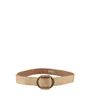 Ceinture Femme PCPILJA LEATHER JEANS BELT FC NOOS Or