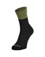 Chaussettes Unisexe BLOCK STRIPE CREW Noir/Vert