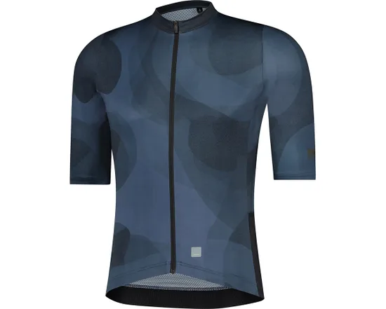 Maillot manches courtes Homme EVOLVE Bleu Marine Miroir