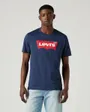 T-shirt Homme GRAPHIC SET-IN NECK Bleu