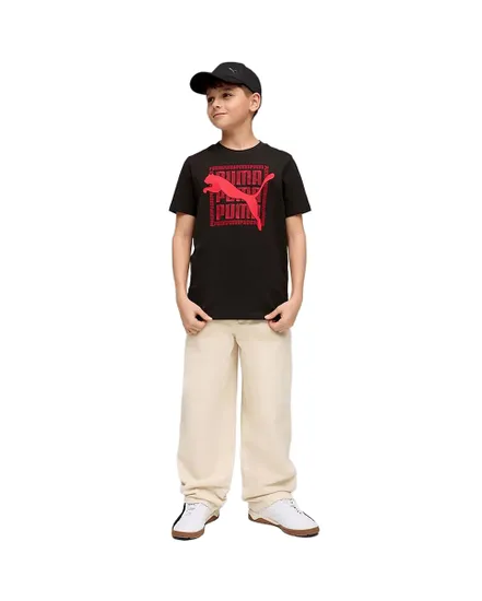 T-Shirt Junior Garçon Graphic Cat Tee B