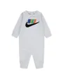 Combinaison Bébé NKN CLUB CHENILLE COVERALL Gris