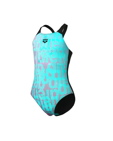 Maillot de bain Fille GIRL S ARENA MULTI COLOURS SWIMSUIT Bleu