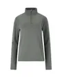 Haut d'entrainement Femme VIRONIC W WAFFLE MELANGE LOOSE FIT MIDLAYER Gris