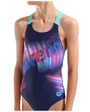 Maillot De Bain Une Pièce Fille Arena Lit Logo Dos V