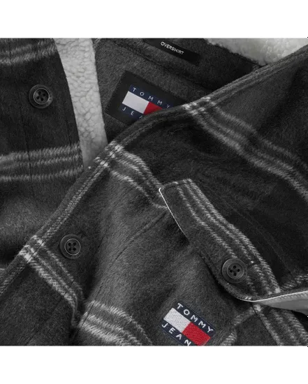 Surchemise Homme TJM CHECK SHERPA OVE Noir
