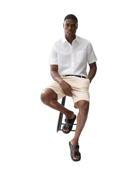 Chemise Homme Coton Lin Melange Regular Fit