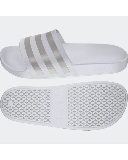 Claquettes homme ADILETTE AQUA Blanc