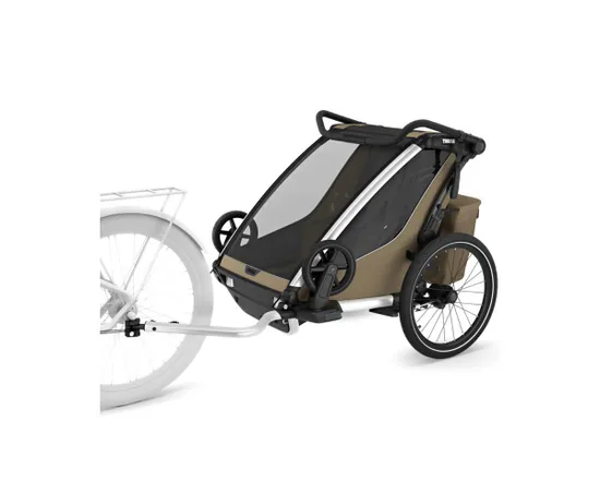Remorque pour enfant 2 places CHARIOT CROSS G3 Khaki