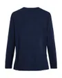 Pull col rond Femme VIOSTRIA O-NECK L/S KNIT TOP NOOS Bleu Marine