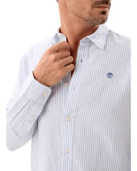 Chemise Homme Mill Brook Regular Fit Linen Striped Shirt