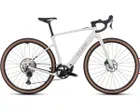 Vélo électrique Gravel Unisexe NUROAD HYBRID C:62 RACE 400X Blanc