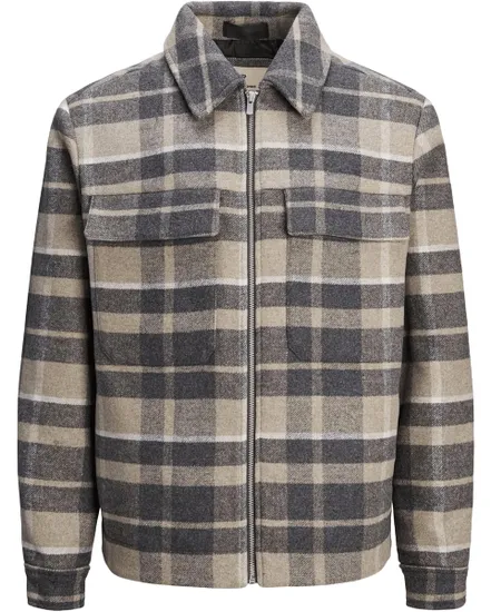 Overshirt Homme JPRBLURUSSEL Veste Mélange Laine SN
