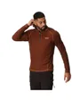 Veste polaire zip Homme MONTES Marron