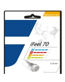 Cordage de badminton Unisexe IFEEL 70 10.2M Blanc