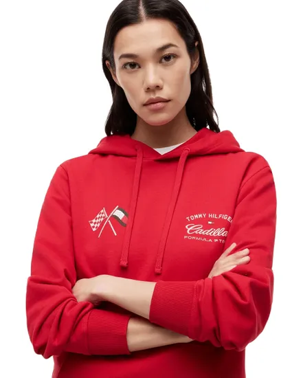 Sweat à capuche Unisexe TH X CF1 VARSITY GRA