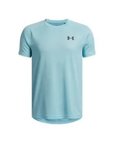 T-shirt Enfant UA TECH TEXTURED SS Bleu