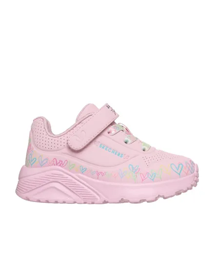 Baskets Femme Skechers UNO Lite Heart Craze