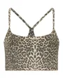 Brassière Femme WINDIA V2 W PRINTED SPORTS BRA Marron