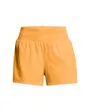 Short Femme UA RUN STAMINA 3   SHORT Orange