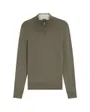 Pull col zippé Homme H-HEMARLO Brun Clair