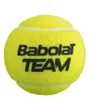 Balles de tennis Unisexe TEAM X 4 Jaune