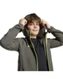 Veste zip à capuche Enfant REAL C VT J Y Vert
