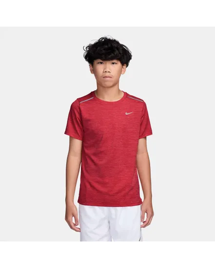 T-shirt Enfant K NK DF MILER SS TOP Rouge