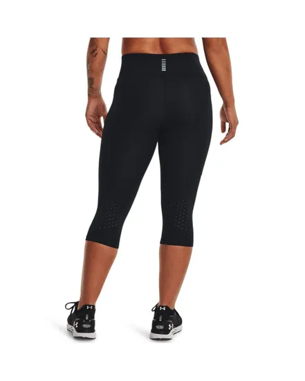 Legging Femme UA FLY FAST CAPRIS Noir