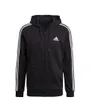 Sweat à capuche avec ZIP Homme M 3S FT FZ HD Noir