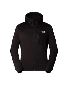 Veste zip à capuche Homme M MA FZ FLEECE Noir