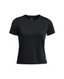 T-Shirt MC Femme UA LAUNCH SHORTSLEEVE Noir