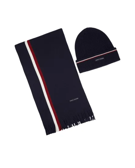 Bonnet Et Écharpe Homme TH Rwb Beanie Et Scar