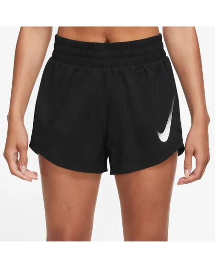 Short Femme W NK SWOOSH SHORT VENEER VERS Noir