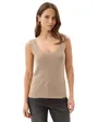 Haut Femme VMLEXIE SHINE SL U-NECK TOP