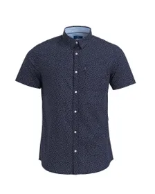 Chemise Homme MC HO Bleu