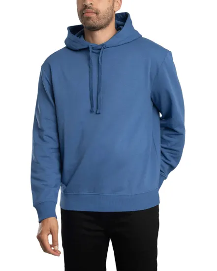 Sweat à capuche Homme DAPO Bleu Medium