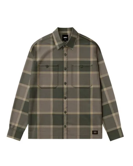 Surchemsie Homme LARKSPUR PLAID FLANNEL SHIRT Marron