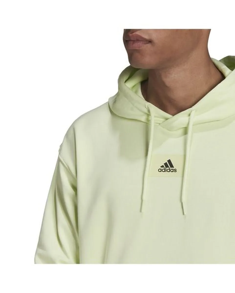 Sweat à Capuche Vert Homme Adidas HE4359