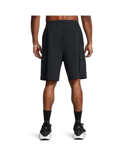 Short Homme UA VIBE WOVEN CARGO SHORT Noir