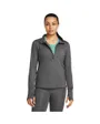 Sweat 1/2 zip ML Femme UA LAUNCH PRO HALF ZIP Gris