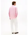 Chemise Homme LINEN BENGAL STRIPE RF SHIRT Rose