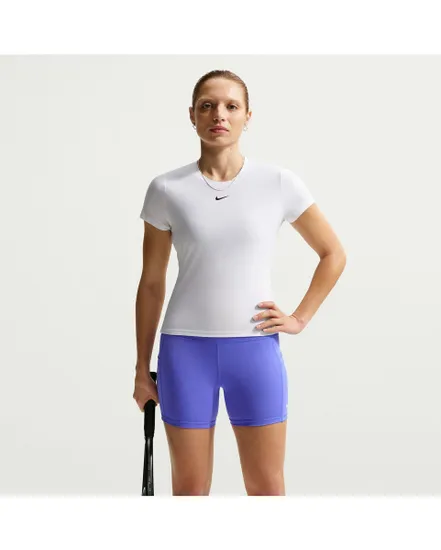 T-shirt Femme W NK DF VCTRY SS TOP Blanc
