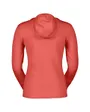 Veste polaire Femme DEFINED LIGHT HOODY Rouge clair